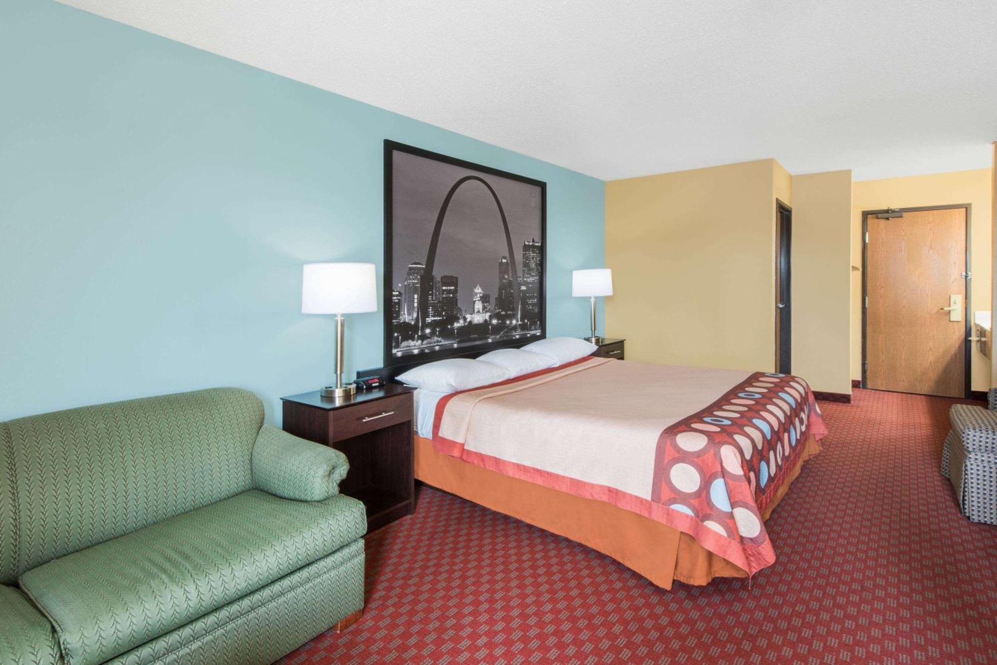 Отель Super 8 By Wyndham Troy Il/St. Louis Area Экстерьер фото